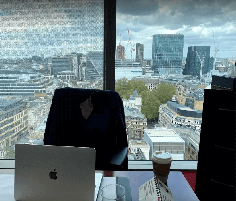 Consultation room at Davies & Associates London immigration law firm