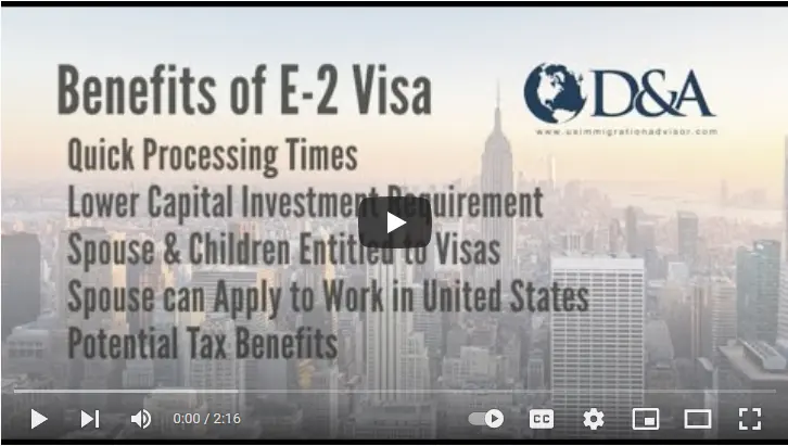 L1 VisaTreaty Investor Visa