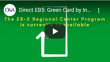 Direct EB5: Green Card by Investment