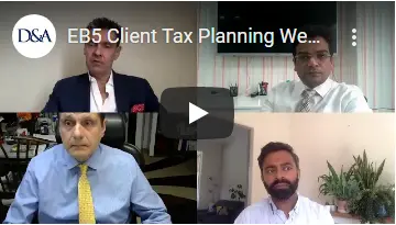 EB5 Client Tax Planning Webinar