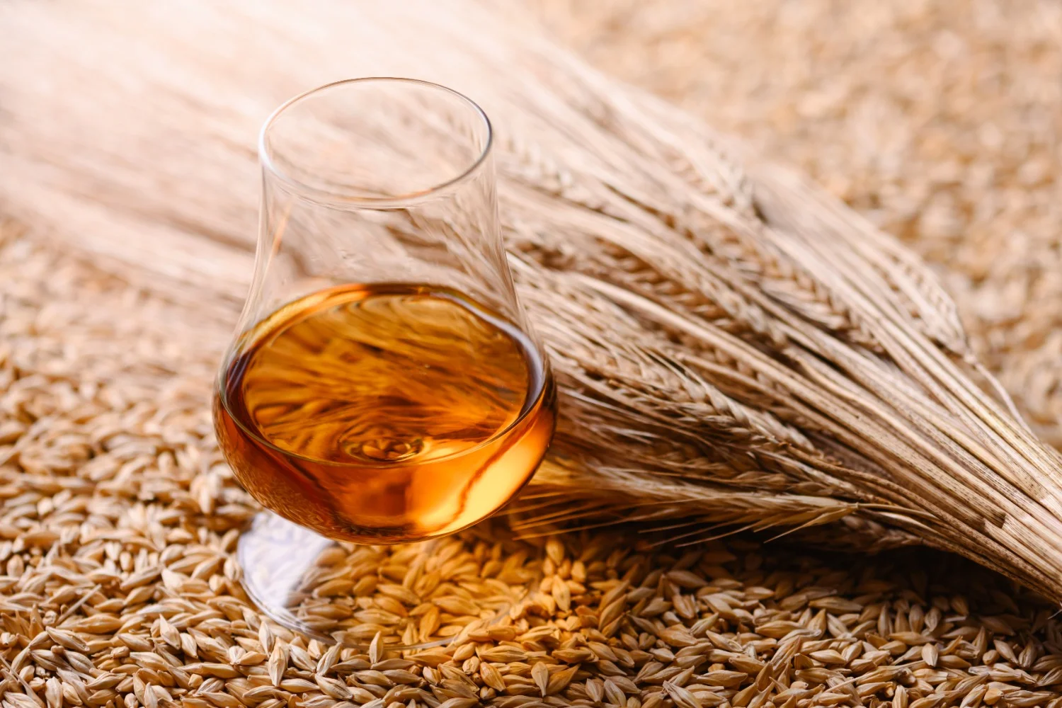 U.K. Whiskey distillery glass and wheat. Obtained L-1 visa for U.S. expansion