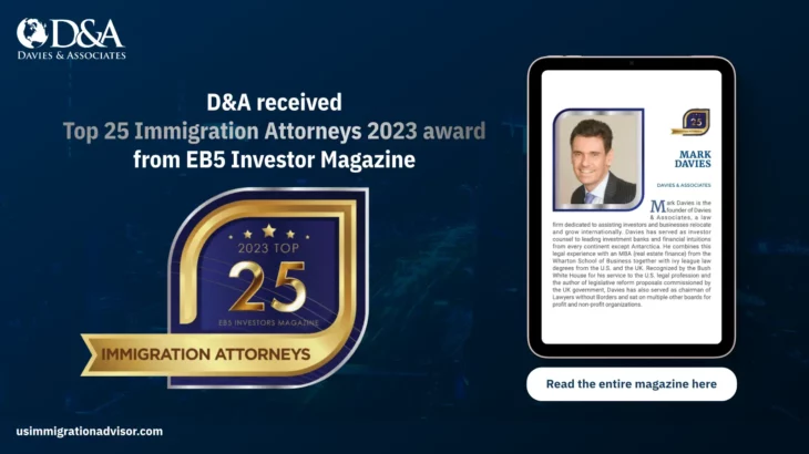 Top 25 Immigration Attorneys 2023